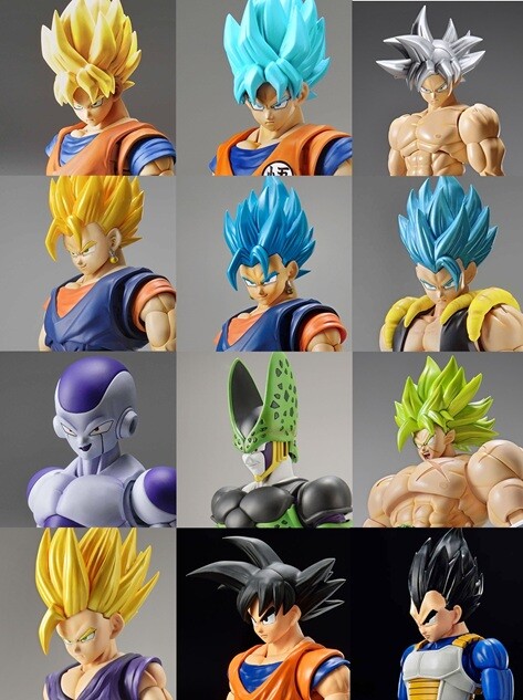 ドラゴンボールZ Figure-rise Standard ベジット／ゴジータ／ブロリー