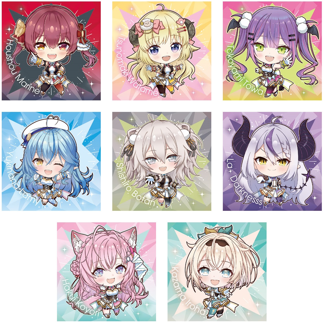 イタジャガ ホロライブ vol.3 全43種 シール画像【発売日(曜日) 追記