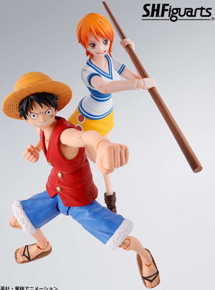 ワンピース S.H.Figuarts『モンキー・D・ルフィ‐冒険の夜明け‐／ナミ