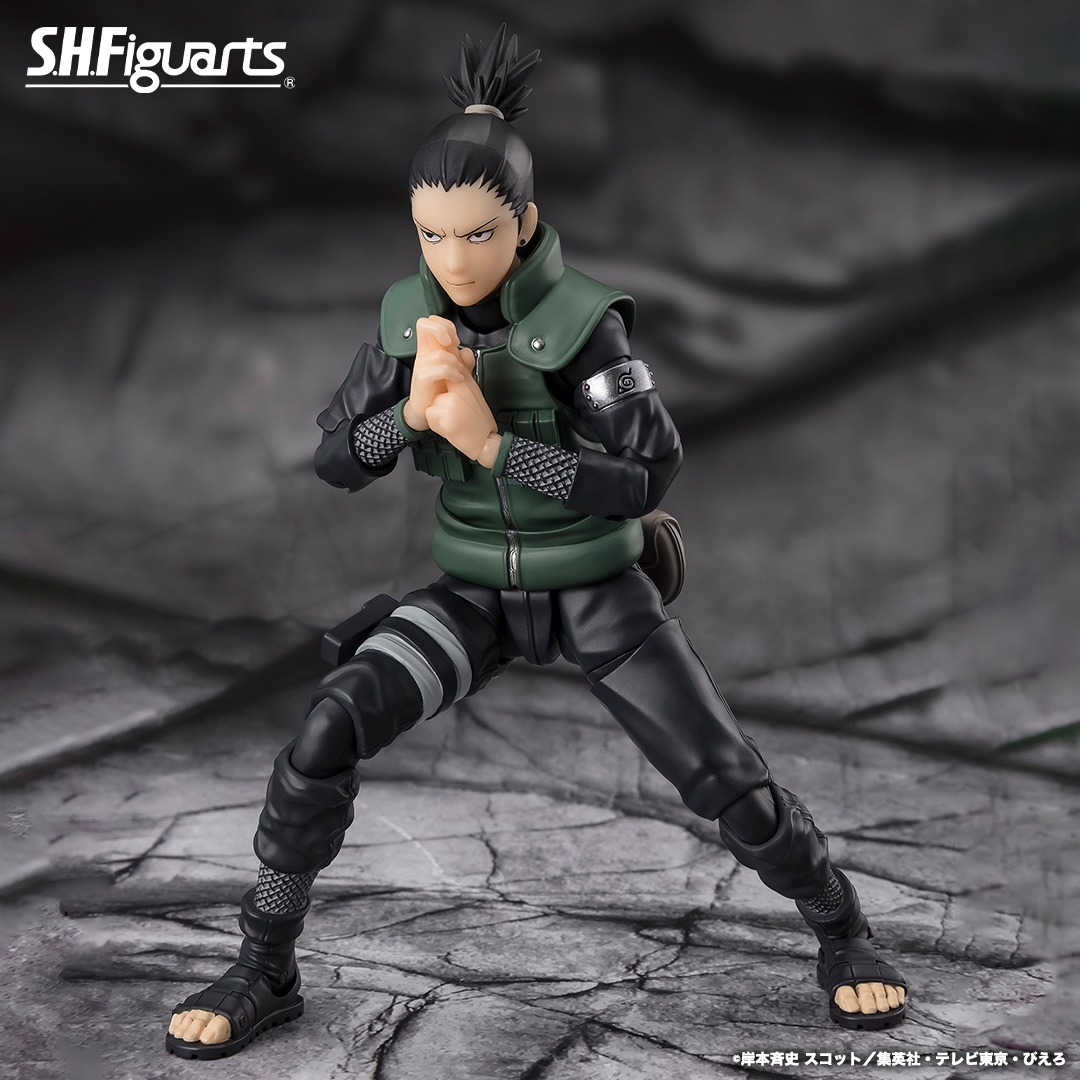 NARUTO-ナルト- 疾風伝 S.H.Figuarts 奈良シカマル -十手先を見抜く