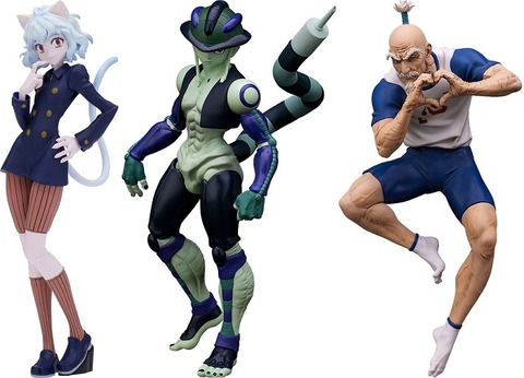 HUNTER×HUNTER』ネテロ、ネフェルピトー、メルエムがPOP UP