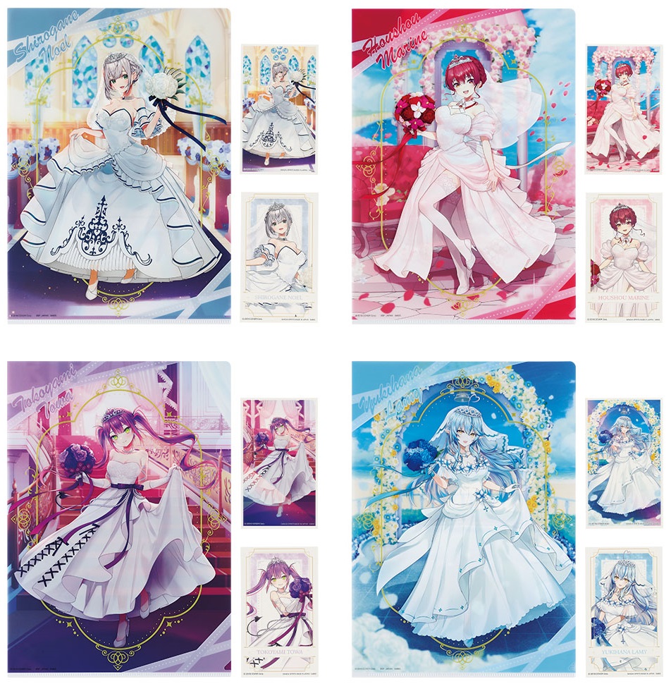 一番くじ　ホロライブ　ウエディング　全種コンプリートセット 6/28〜販売開始】一番くじ ホロライブ ～Wedding Dress Style