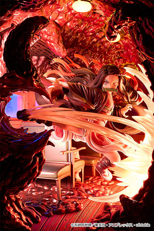 鬼滅の刃 竈門禰豆子 無限列車 ノンスケールフィギュア【商品仕様