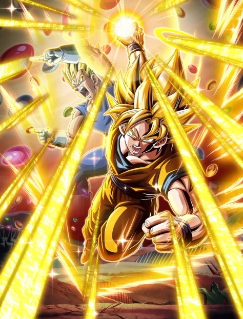 ドッカンバトル 新LR『SS2孫悟飯(少年期)』『フリーザ(最終形態)(天使