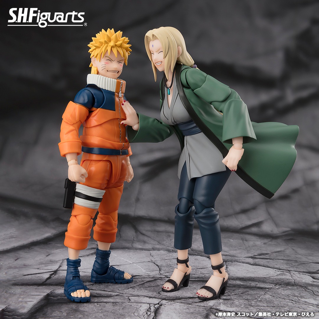 NARUTO-ナルト- 疾風伝 S.H.Figuarts 綱手 -百豪極めし伝説の医療忍者