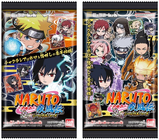 NARUTO-ナルト- 疾風伝 忍界シールウエハース 全36種 シール画像