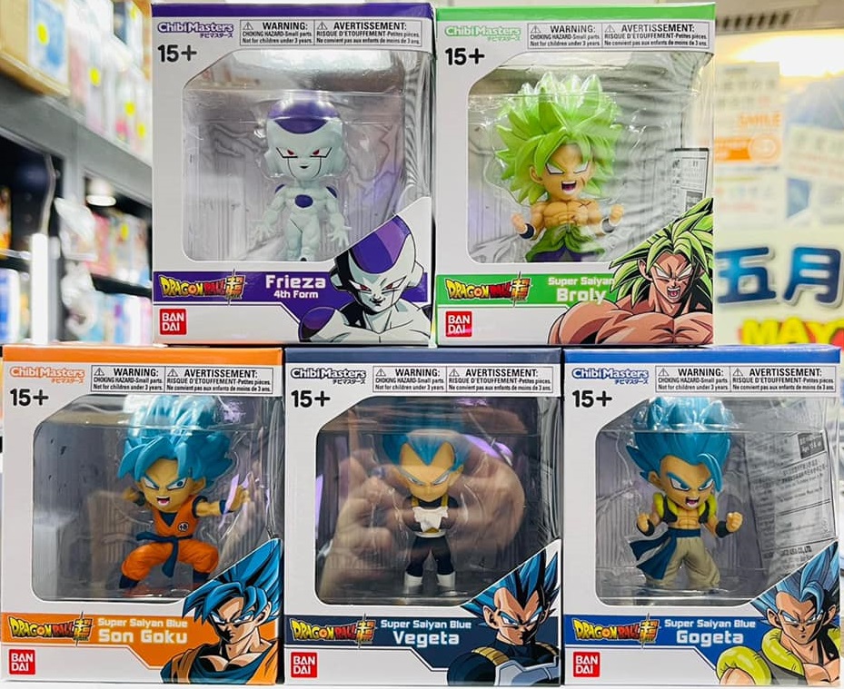 ドラゴンボール超 Chibi Masters パッケージ画像 追加 海外商品 チビマスターズ 11 28更新 遊戯王 ドラゴンボール通販予約情報局