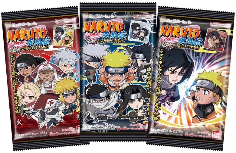 NARUTO-ナルト- 疾風伝 忍界シールウエハース vol.3 全30種 NARUTO-ナルト- 疾風伝 忍界シールウエハース vol.3 全30種