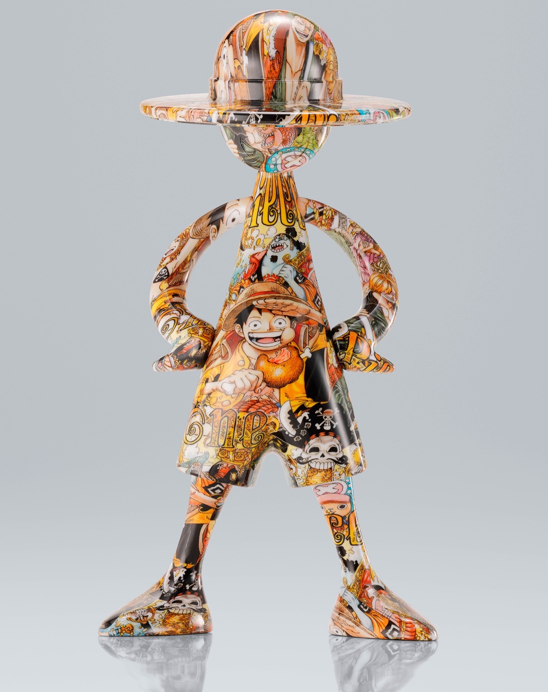 ONE PIECE 1000 LOGS 卓上屏風 ワンピース LUFFY's ARTCANVAS 1/8 -1000LOGS Anniversary-【商品仕様