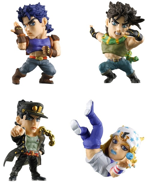 ジョジョの奇妙な冒険 JOJO球 カプセルヒーローズ01 (カプセル付き全4