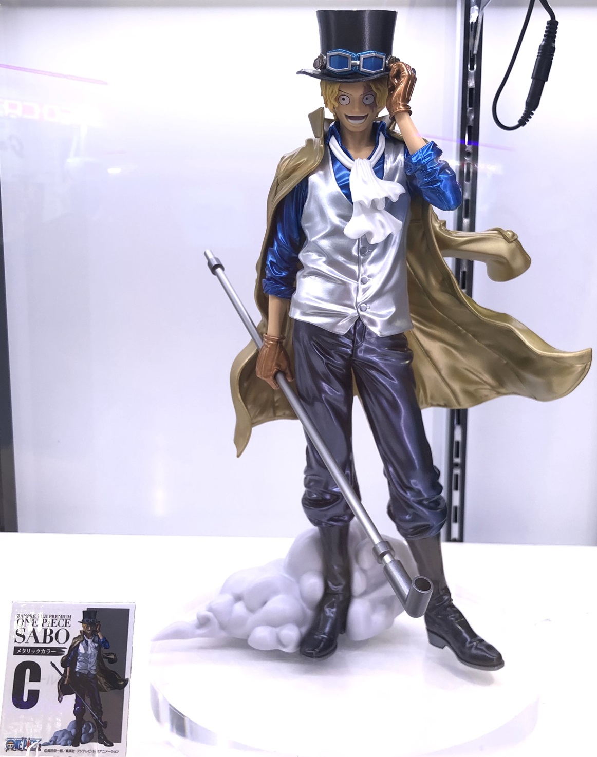 バンプレくじ PREMIUM ワンピース-サボ-【展示画像(3枚) 追加 バンプレくじ PREMIUM ワンピース-サボ-【展示画像(3枚) 追加