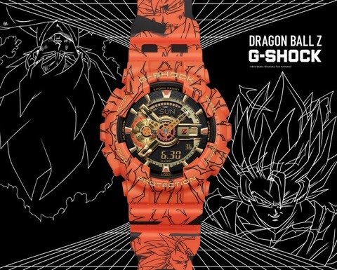 ドラゴンボールz ワンピース G Shock コラボモデル 商品情報 動画 公開 7月 8月発売 7 1更新 遊戯王 ドラゴンボール通販予約 情報局