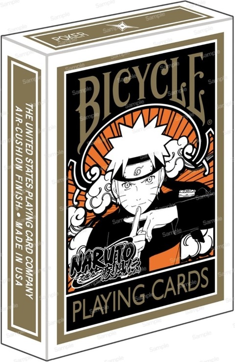 NARUTO-ナルト- 疾風伝 バイスクルトランプv2【商品仕様・画像 公開