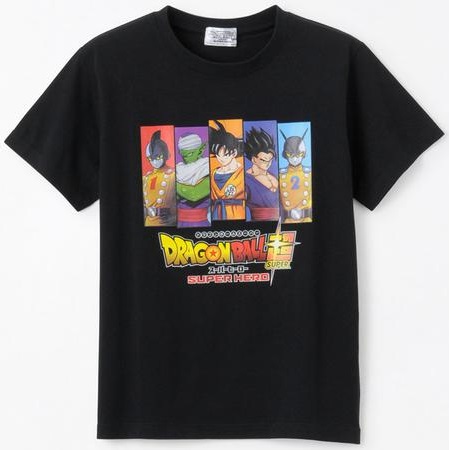 ドラゴンボール超スーパーヒーロー しまむら コラボグッズ Tシャツ追加 遊戯王 ドラゴンボール通販予約情報局