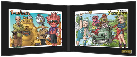 ゲーム『SAND LAND』超特装版 キャラファインフォリオ(シリアル