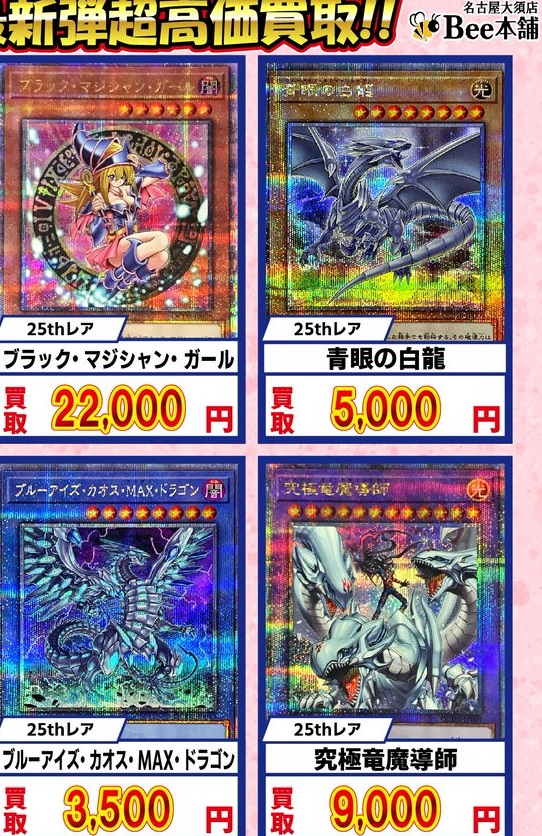 QUARTER CENTURY DUELIST BOX 発売8日目の販売・買取相場 (前回