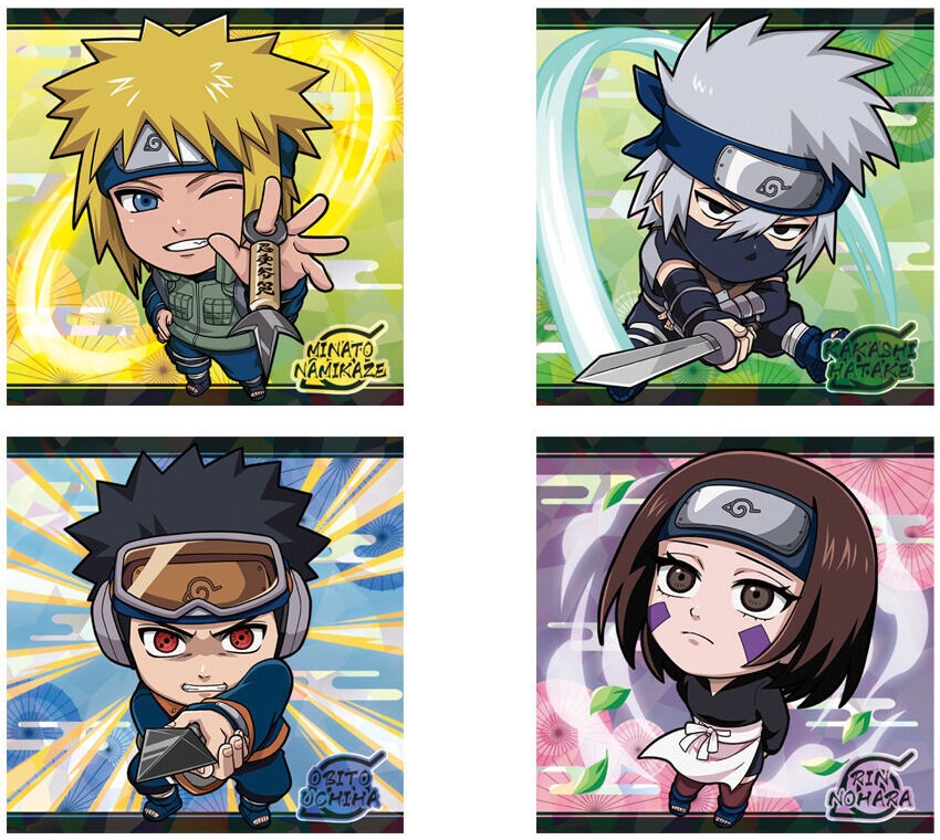 NARUTO-ナルト- 疾風伝 忍界シールウエハース vol.2 全33種 シール画像