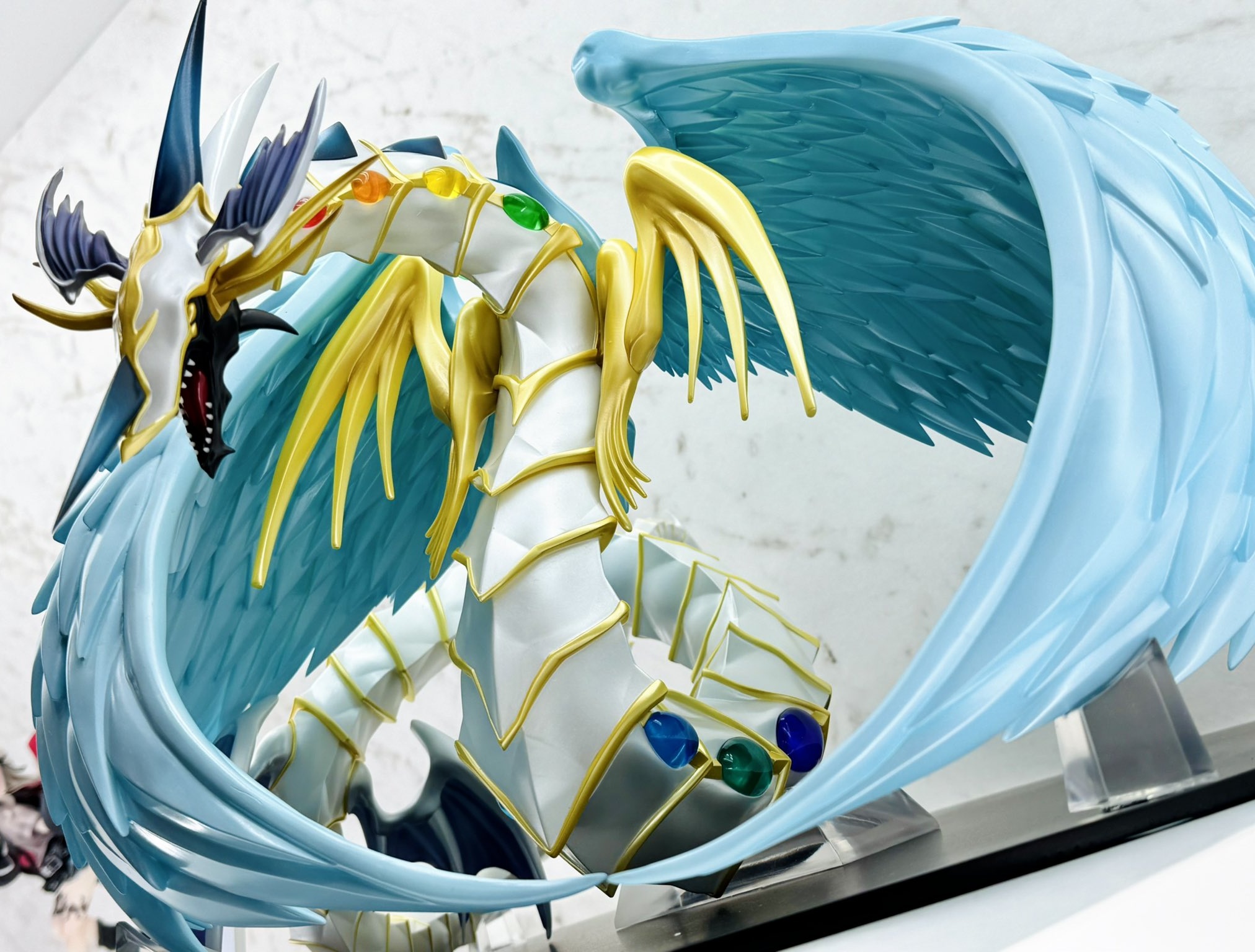 遊戯王GX 究極宝玉神 レインボー・ドラゴン【彩色原型展示画像 追加