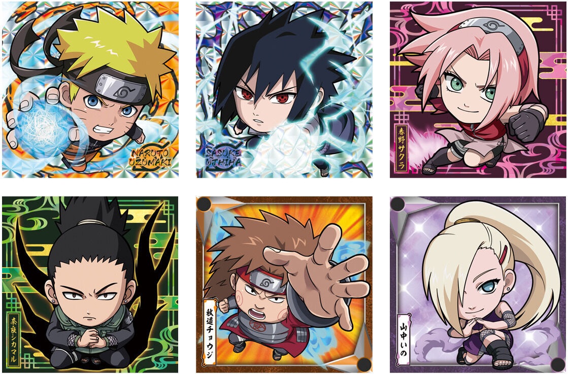 NARUTO-ナルト- 疾風伝 忍界シールウエハース 全36種 シール画像 NARUTO-ナルト- 疾風伝 忍界シールウエハース 全36種 シール画像