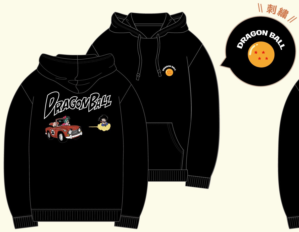 ドラゴンボールヒーローズ　限定　パーカー　Mサイズ ドラゴンボールヒーローズ 限定 パーカー Mサイズ 【公式通販】