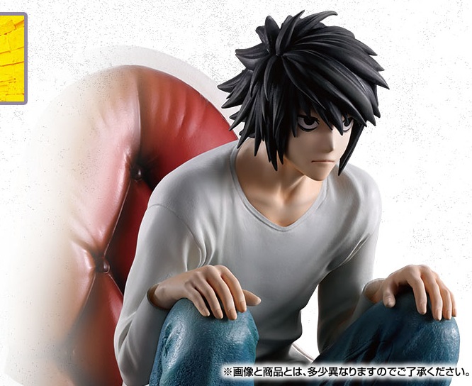 デスノート 一番くじ B賞 L フィギュア クリアポスター アクリル