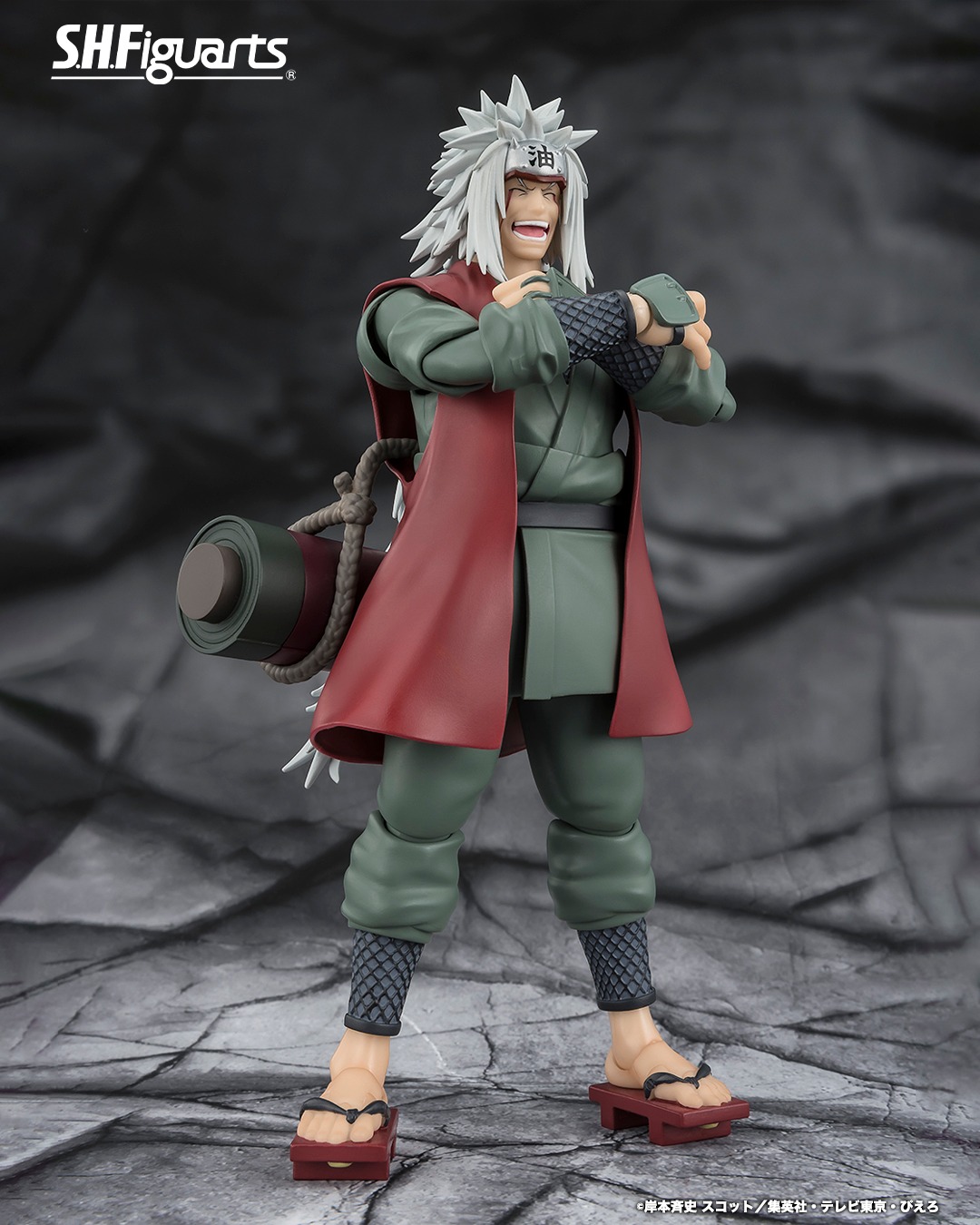NARUTO-ナルト- 疾風伝 S.H.Figuarts 自来也 -仙術極めし木ノ葉