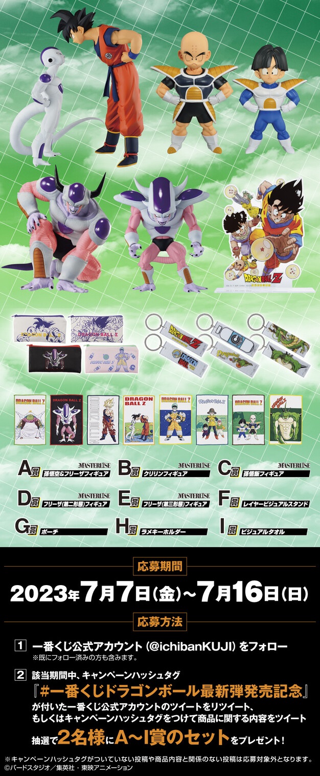 一番くじ ドラゴンボール BATTLE ON PLANET NAMEK Twitterキャンペーン