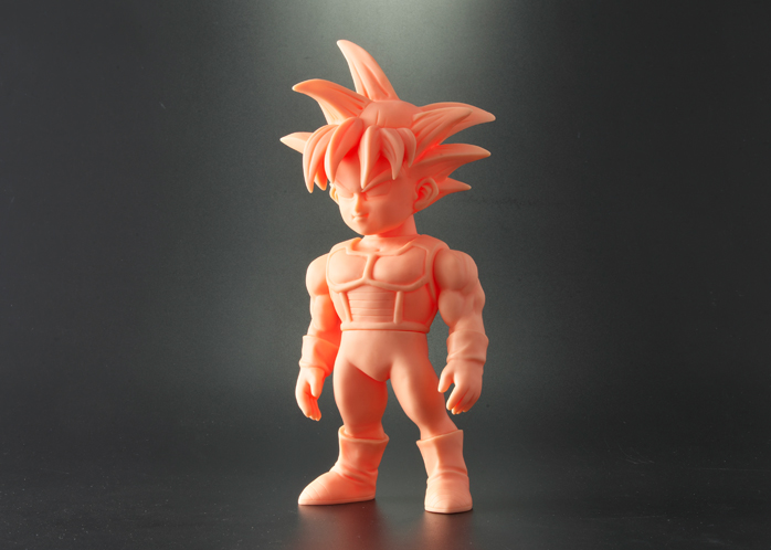 ドラゴンボールレトロソフビコレクション 孫悟空サイヤ人スーツ  