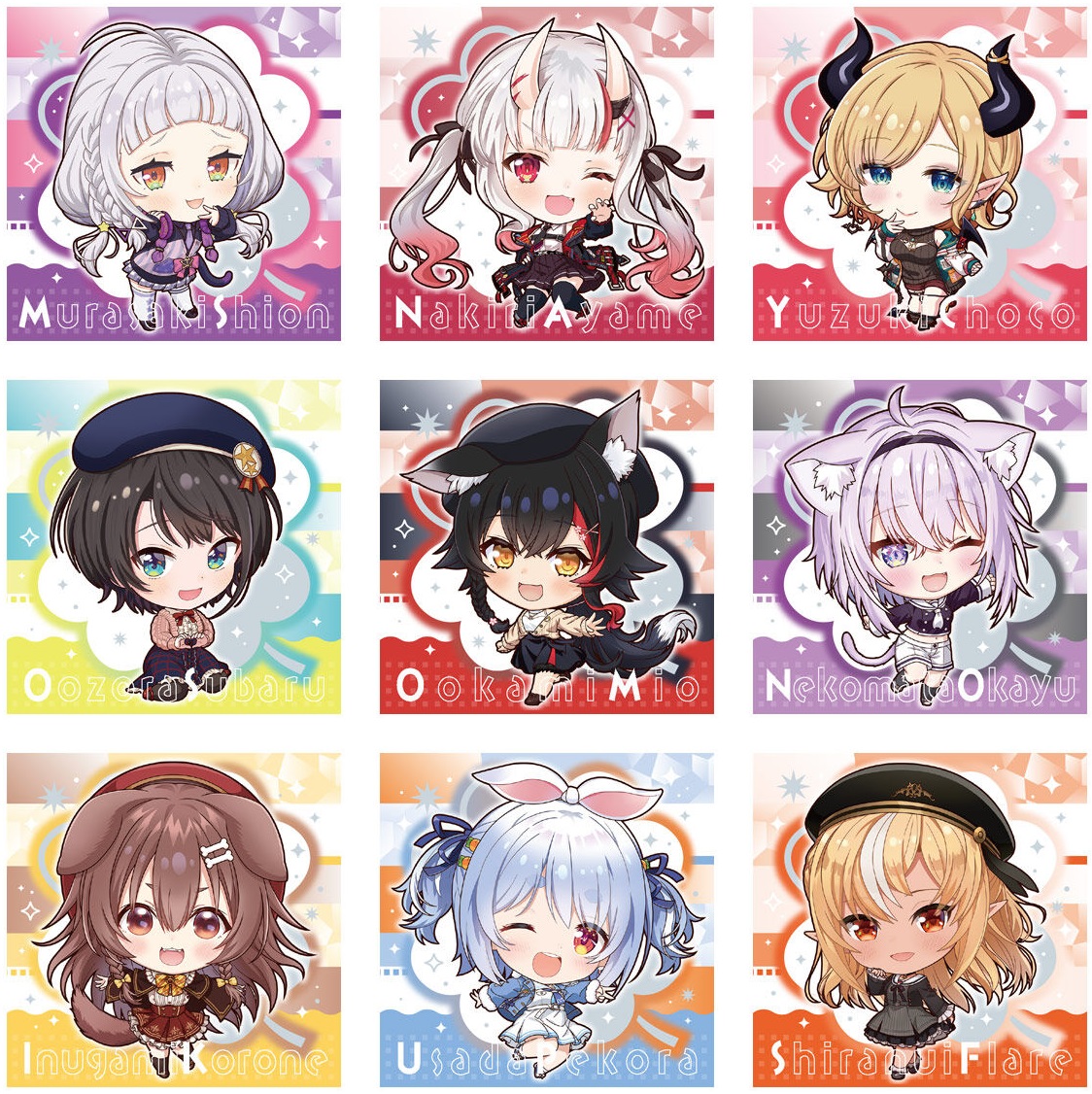イタジャガ ホロライブ vol.5【全41種 シール画像(高画質) 追加