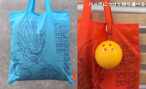 ドラゴンボール×しまむら エコバッグ しまむらの実店舗にて販売