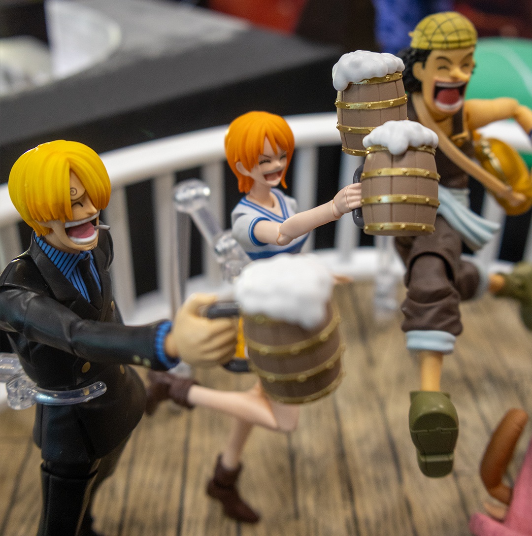 当選品 ワンピース フィギュアーツZERO 麦わらの一味セット セブン