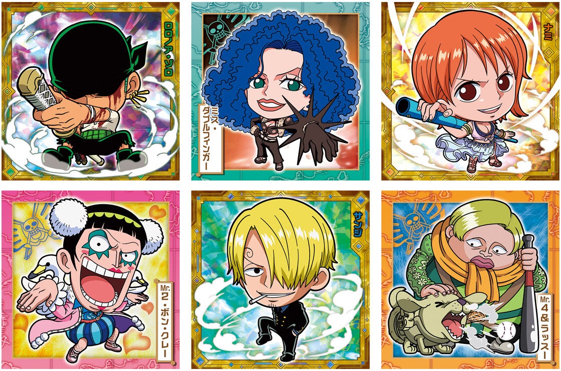 ワンピース 大海賊シールウエハース LOG.4 全30種 シール画像