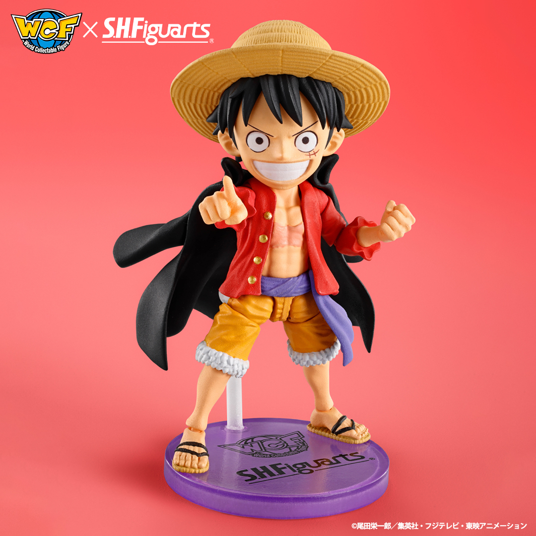 ワールドコレクタブルフィギュア×S.H.Figuarts モンキー・D