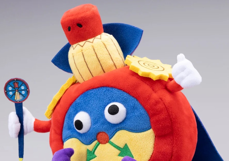 遊戯王　時の魔術師　ぬいぐるみ　公式 限定品】タイムマジック！時の魔術師・ニブイチサポート