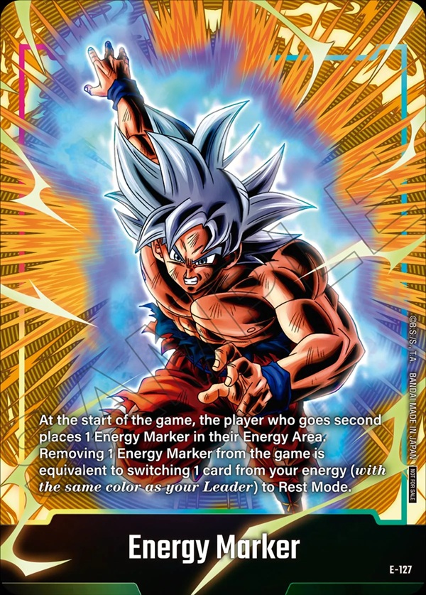 英語版 DBFW Energy Marker Pack -2nd Anniversary Edition- カード