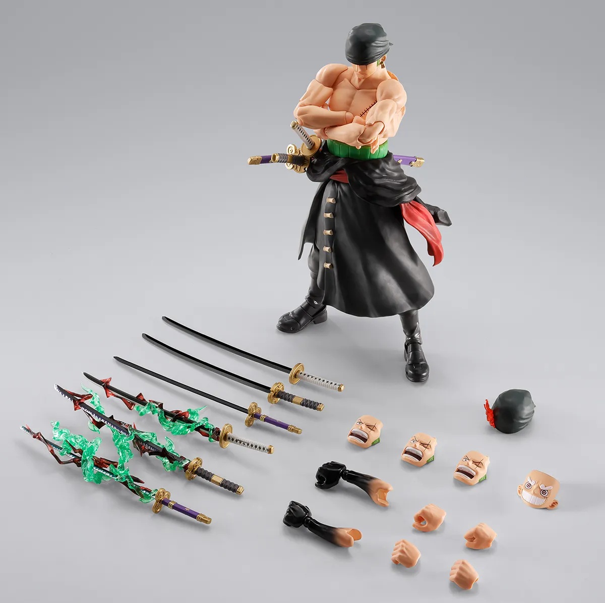 ワンピース S.H.Figuarts ロロノア・ゾロ -地獄の王-【商品仕様・画像