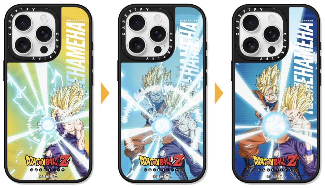 ドラゴンボールZ×CASETiFY コラボグッズ オンラインストアも販売