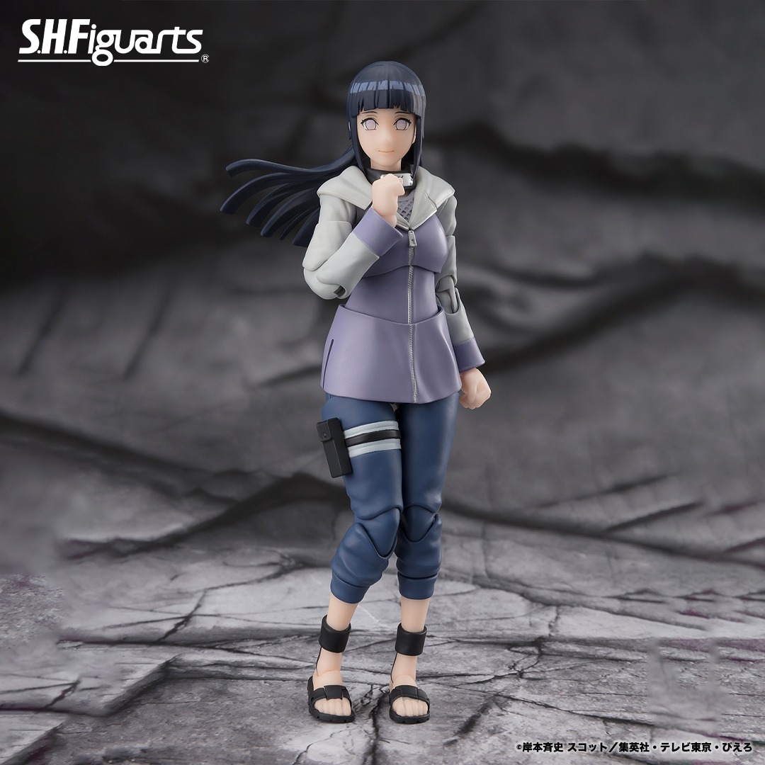 NARUTO-ナルト- 疾風伝 S.H.Figuarts 日向ヒナタ -気高き白き双眸