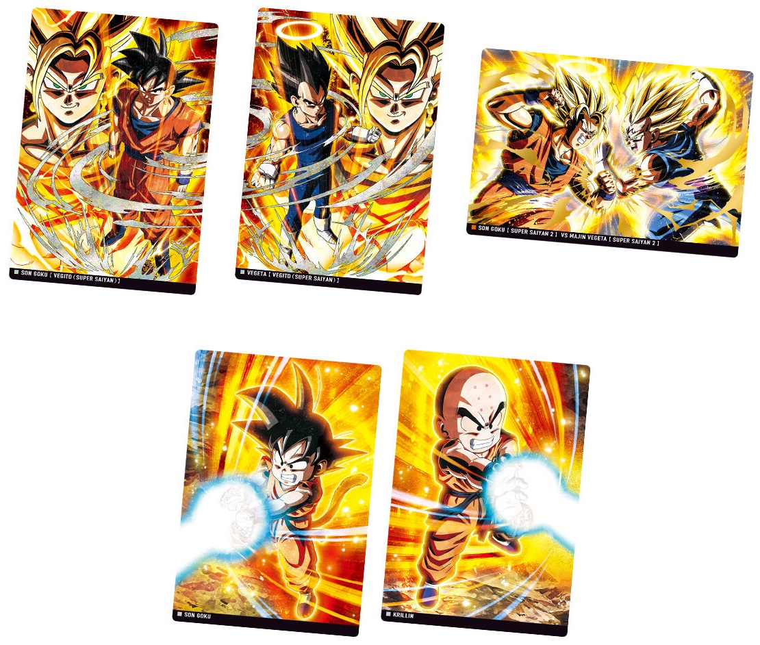 イタジャガ ドラゴンボール vol.5 全30種 カード画像【商品仕様 イタジャガ ドラゴンボール vol.5 全30種 カード画像【商品仕様