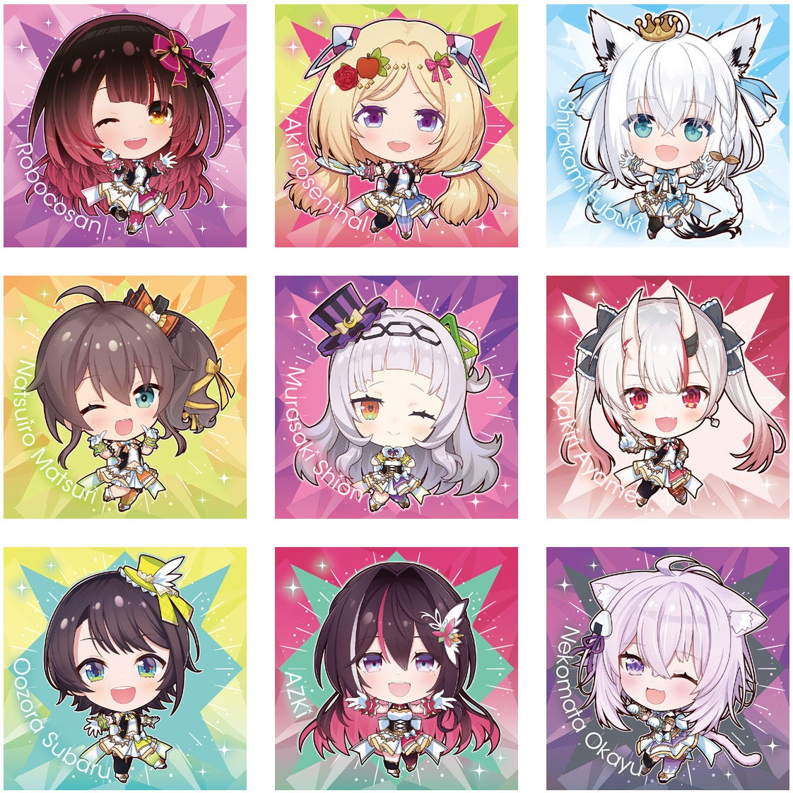 イタジャガ ホロライブ vol.4【全43種 シール画像・発売日(曜日) 追加