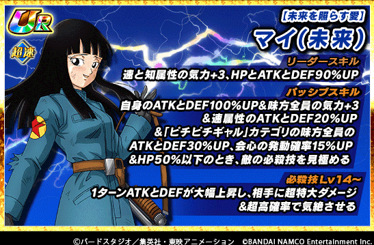 ドッカンバトル 極限z覚醒 ブルマ ビーデル パン マイ 未来 人造人間18号 リーダースキル パッシブスキル 必殺技 判明 遊戯王 ドラゴンボール通販予約情報局