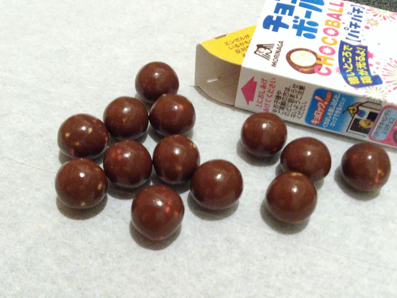 今日のおやつ チョコボール パチパチ ぽの家の好きな物
