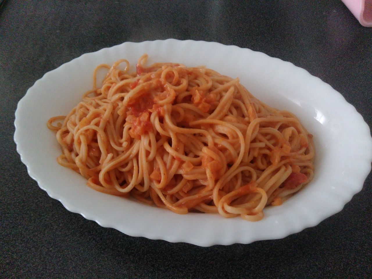 久世福商店 大麦パスタ 豆乳仕立てのトマトクリームソース ぽの家の好きな物