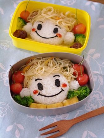 ビーフンで野菜もしっかり、簡単にがおえ弁当