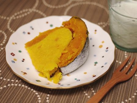 ジャックオーランタンのまるごとかぼちゃケーキb