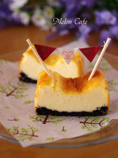 HMk簡単手軽なベイクドチーズケーキ