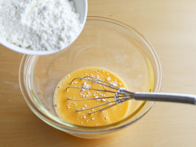 「分厚いホットケーキ」レシピ02