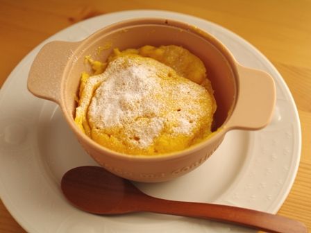 かぼちゃのレンジケーキ