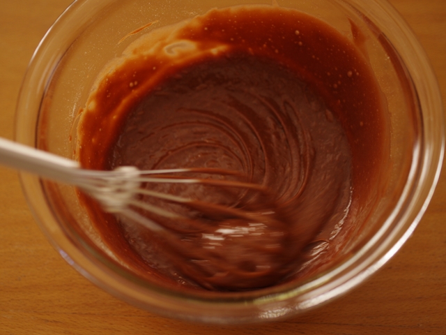 ホットケーキミックスの本格チョコレートケーキ04