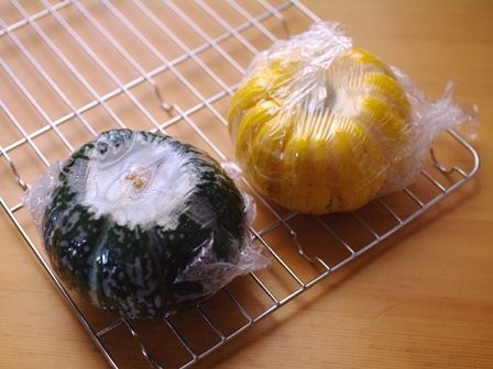 ハロウィンかぼちゃのまるごとクリームチーズケーキ03